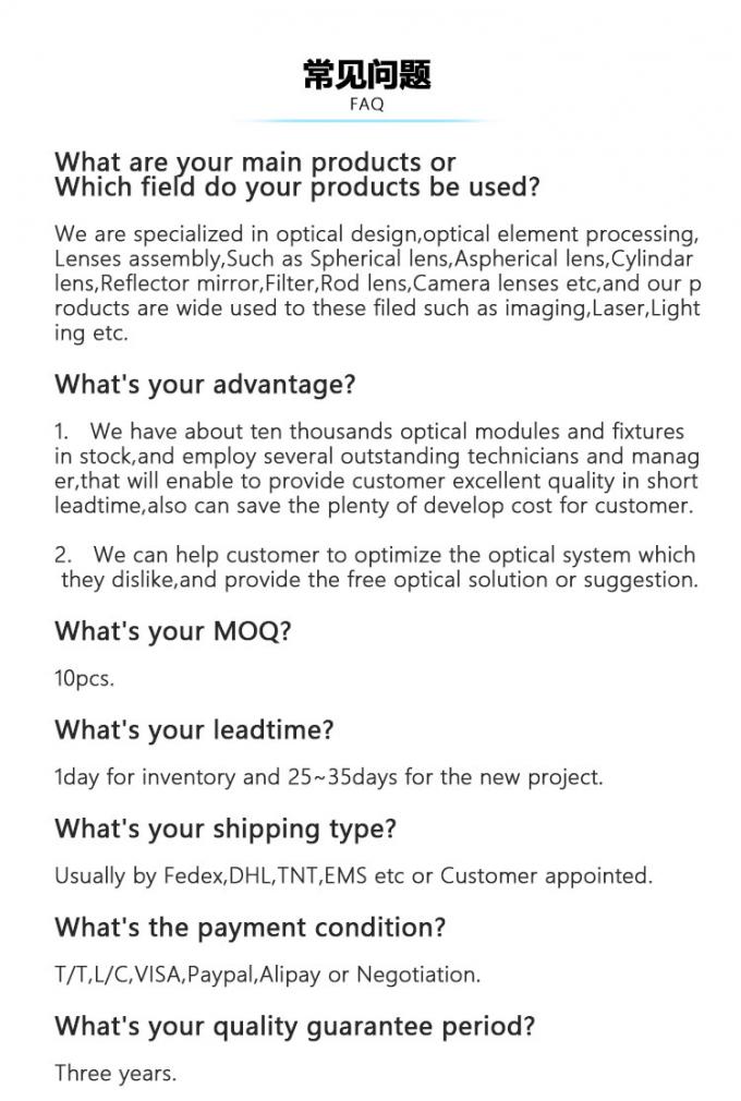 B270 Modulos optoelectrónicos verdes de 127 mm con aumento de 3x 5x 4