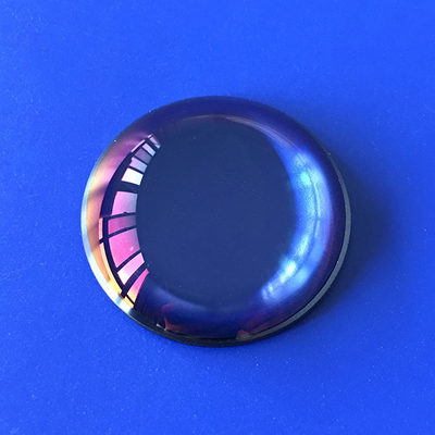 Lente de vidrio óptico lenticular transparente HMC Plano Convexo Cóncavo Menisco