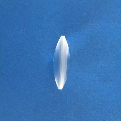 Bk7 Lente de vidrio esférica Bicónvex Ar recubrimiento plano Lente convexa