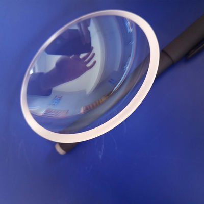 Lente de cúpula de zafiro con revestimiento AR, 25 mm de diámetro y 150 mm de distancia focal para imágenes térmicas infrarrojas