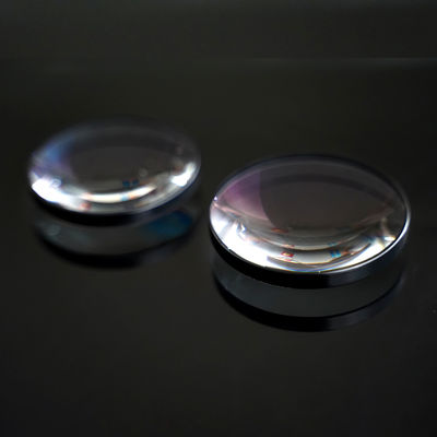 10/5-60/40 Filtro de vidrio óptico Collimador infrarrojo Zafiro esférico, sílice Lente plana convexa
