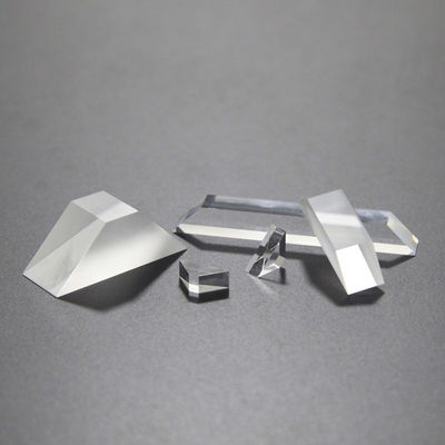 Prisma de cubo de cristal óptico de cuarzo ZnSe, prisma de división de haz de dispersión dicróico