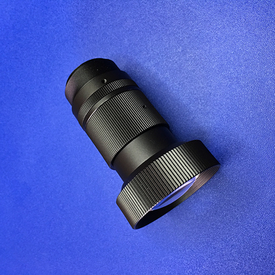 Lente de vidrio óptico de montaje C de 12MP con apertura manual Lentes de cámara VR industriales de 1,1 pulgadas