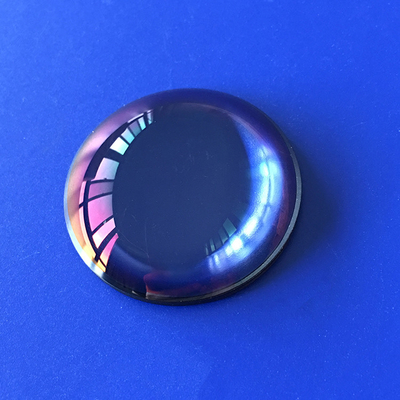 Lente de vidrio óptico lenticular transparente HMC Plano Convexo Cóncavo Menisco