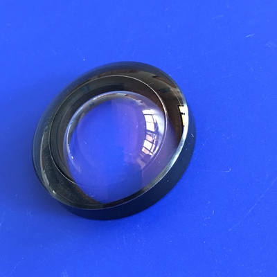 Lente de vidrio óptico lenticular transparente HMC Plano Convexo Cóncavo Menisco