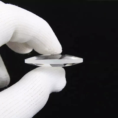 La lente convexa doble de PMMA 10.7m m llevó las lentes ópticas de la luz laser