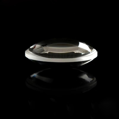 La lente convexa doble de PMMA 10.7m m llevó las lentes ópticas de la luz laser