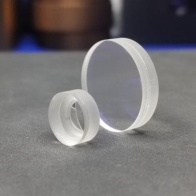 Material pegado de cristal óptico del metal BK7 de la lente acromática del trío