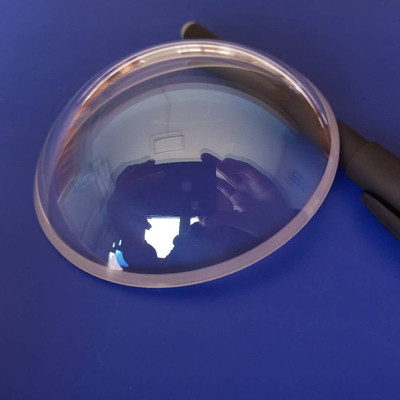 Silicona Sapphire Dome Lens óptica de la capa de AR para la cámara infrarroja de la toma de imágenes térmica