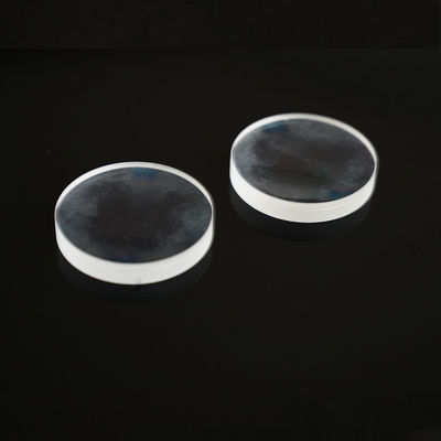 Lentes de vidrio redondo de doble cemento óptico de alta temperatura