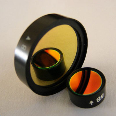 Vidrio de filtro de paso de banda UV de cuarzo zafiro BK7 254nm