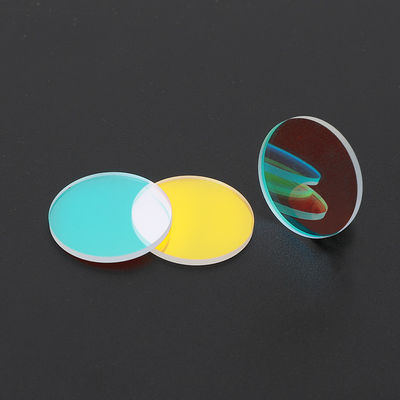 10/5 a 60/40 Filtros de vidrio óptico Borosilicato de revestimiento de banda de paso dicróico