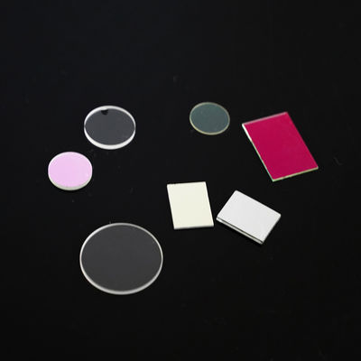 10/5 a 60/40 Filtros de vidrio óptico Borosilicato de revestimiento de banda de paso dicróico