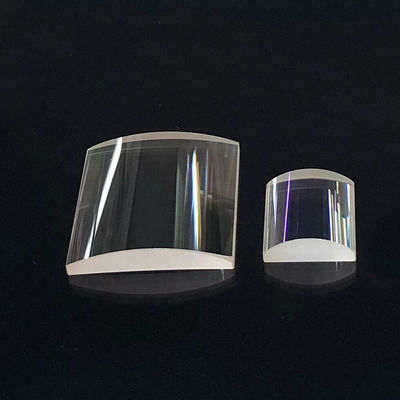 Vidrio óptico CaF2 Espejos cilíndricos, BK7 Lente de Fresnel cuadrada