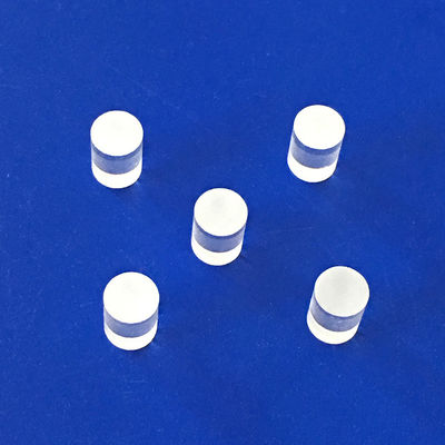 Lente de barra de zafiro de calidad de superficie personalizada 10/5-60/40 con transmisión UV a infrarrojo medio y tolerancia de diámetro de ± 0,005 mm para aplicaciones endoscópicas